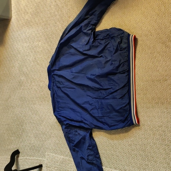 Vintage Logo 7 New England Patriots Pull Over Jacket - Picture 6 of 7